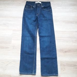 Levi's 505 Regular Dark Wash Jeans - Boy 14 Slim W 25" L 27"
